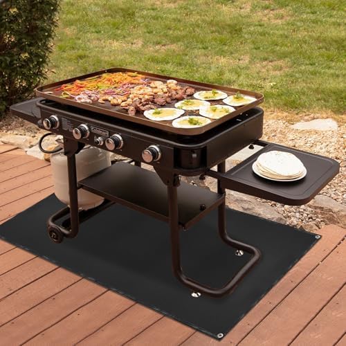 Under Grill Mat for Outdoor Grilling, 90 x 48 inches Double-Sided Fireproof Waterproof BBQ Protector for Deck and Patio Under Grill Mat for Outdoor BBQ - Image 7