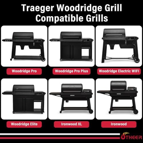 Utheer Folding Side Shelf for Traeger Woodridge, Woodridge Pro/Elite - Image 4