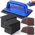 Reallnaive 62 Pcs Griddle Cleaning Kit for Flat Top Grill,Blue by Reallnaive