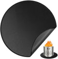 48" Fire Pit Mat Double-Sided Fireproof Under Grill Mat Round Deck Patio BBQ Protector Pad Indoor Fireplace Mat Portable for Outdoor Camping by WSSROGY%C3%97LAMEA