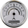 Lockdown Vault Hygrometer for Monitoring Humidity and Moisture Control in Gun Vault, Safe, Storage by Lockdown