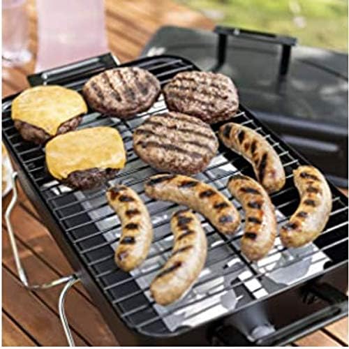 Omaha Go Anywhere Portable Gas Grill - Mini BBQ Propane Grill for Camping, RV, Tailgate - Cooks 8 hamburgers at once - Long Life Steel - Foldable Legs - Image 7