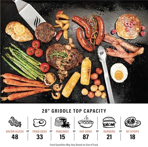 Blackstone® 1517 Original 28" Omnivore Griddle, Black - Image 6