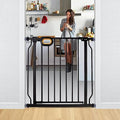 owlie Baby Gate for Stairs 29-33 Inch Wide with Door Indoor by owlieextrawidebabygate