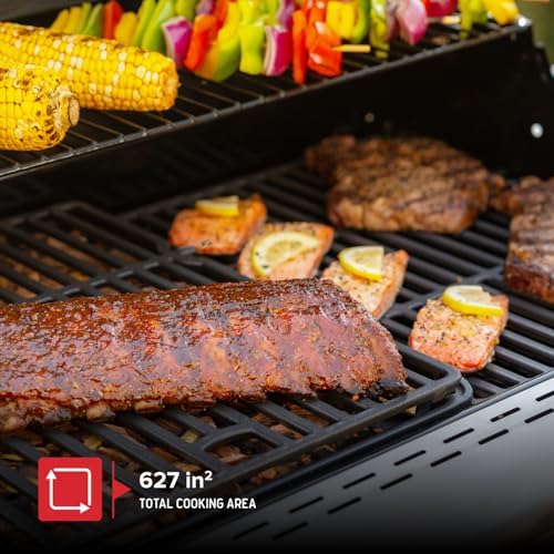 Nexgrill Deluxe 4 Burner Natural Gas Grill with Griddle Insert - Image 2