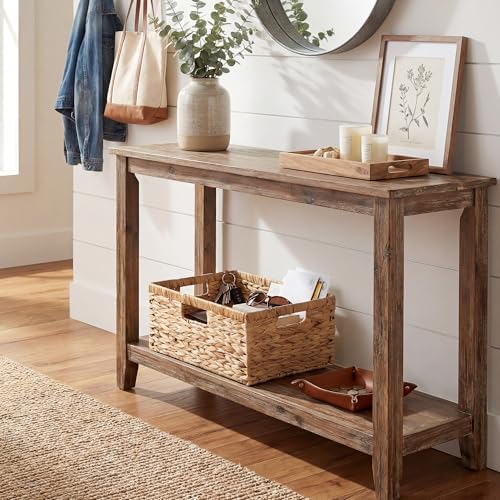 GRANNY SAYS Wicker Baskets with Handle, Large Wicker Storage Baskets, 1Pack - Image 7