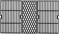 DGH474CRP Cooking Grates for Dyna glo DGH474CRP DGH483CRP DGF493BNP DGF493PNP-D DGB495SDP DGB495SDP-D DGB493SPB Grill, 70-02-656 70-01-911 Cast Iron Grill Replacement Part for Backyard BY13-101-001-12 by COGRICHBF