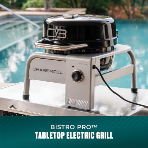 Charbroil Bistro Pro | Portable Electric Grill | Portable Grill | Black - Image 2