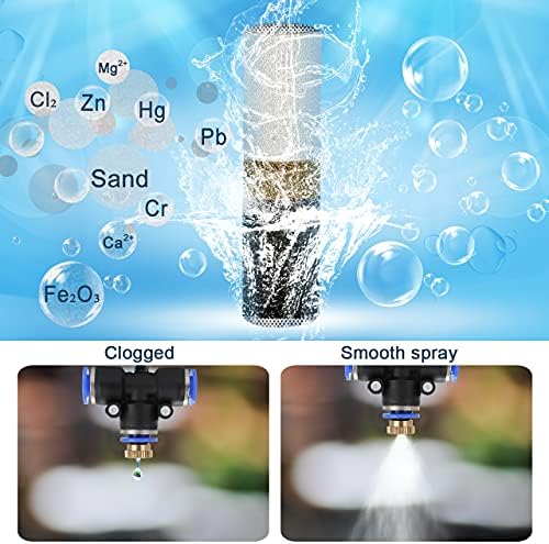 Calcium Inhibitor Filter, Outdoor Misting System Protector for Mist Nozzle - Image 3