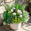 Hrobek Outdoor Faux Plants UV Resistant Fake Greenery for Outside Planter by HomePage