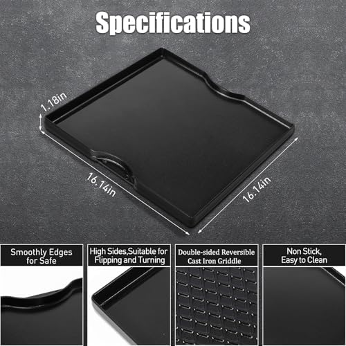 Grill Griddle for Weber Genesis 300 & 400 Series (2022+) - Image 2
