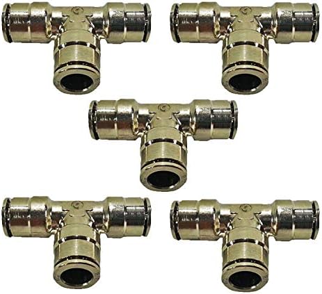 Misting Fittings (3/8 Coupling Tee-Pack of 5) by Mistcooling