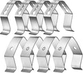 8 Pcs Meat Grill Thermometer Probe Holder Clip, 2 Style Temp BBQ Camping by Shappy