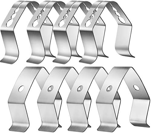 8 Pcs Meat Grill Thermometer Probe Holder Clip, 2 Style Temp BBQ Camping by Shappy