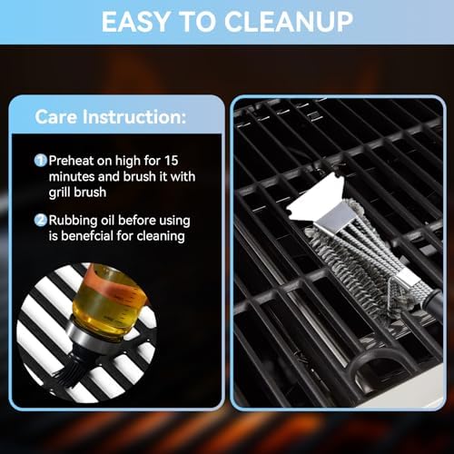 17 x 28 Grill Grates for Char-Broil Performance 5 Burner 463448021 - Image 5