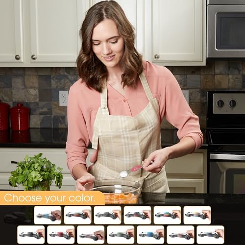 Spring Chef Stainless Steel 8 Magnetic Measuring Spoons, Mountain Sunrise - Image 6