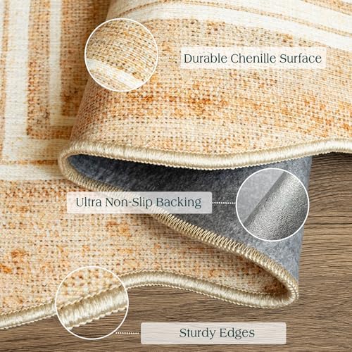 Front Door Rug - 2x3 Jute-Look Doormat Indoor Outdoor Entrance - Image 3