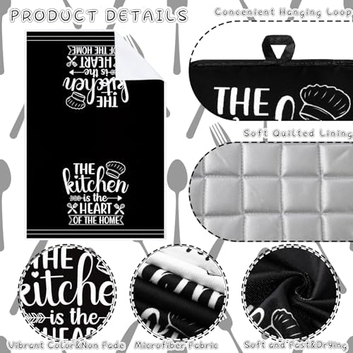 Sratte 6 Pcs Kitchen Decor Accessories Set, Kitchen, White - Image 5