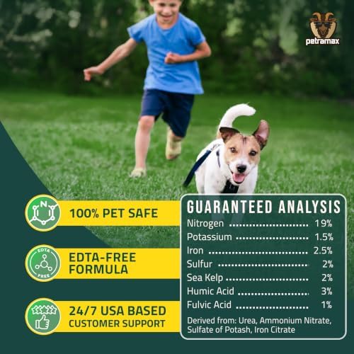 PetraMax Neighbor’s Envy Grass Fertilizer for Lawn, (32,000 sq ft, 2 Gal) - Image 2