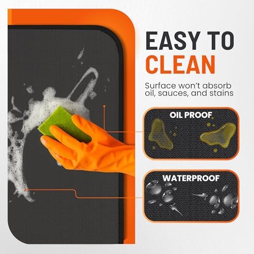 Under Grill Mats for Outdoor Grill (76 x 52 inch) Double-Sided Mat for Under Fire Pit Mat the Perfect Grill Matt for Outdoor Grill Deck Protector and BBQ Matt for Under Grill Mat for Deck - Image 5