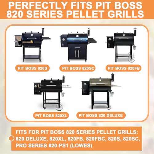 Flame Broiler Slide Cover & Bottom Kit for Pit Boss Smoker Replacement Parts Pit Boss Accessories 820 Deluxe, Pit Boss 820 SER Pellet Grills 820FB, 820FBC, 820S, 820SC, 820XL, Pro SER 820-PS1 (Lowes) - Image 3