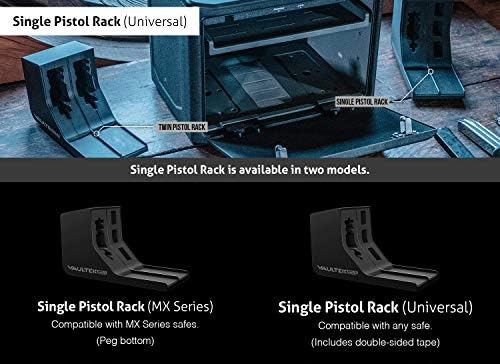 VAULTEK Modular Pistol Rack Protective Handgun Storage - Image 6