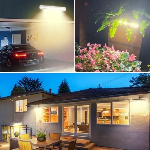 Clip On Solar Lights Outdoor with PIR Motion Sensor (White ,2 Pack ,3000K) - Image 6
