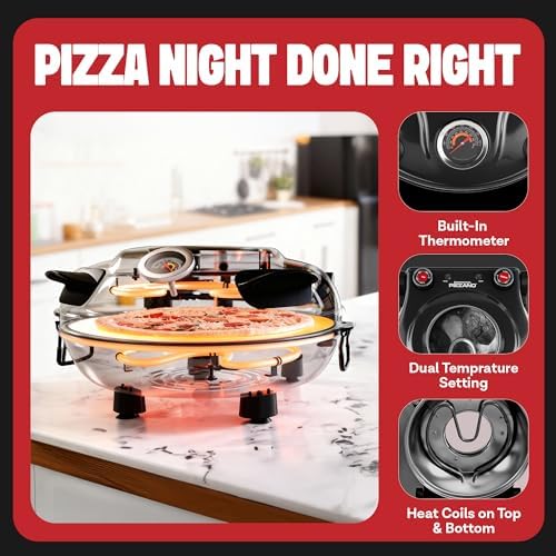 PIEZANO XL 14" Electric Pizza Oven Indoor Countertop Pizza Maker - Image 5