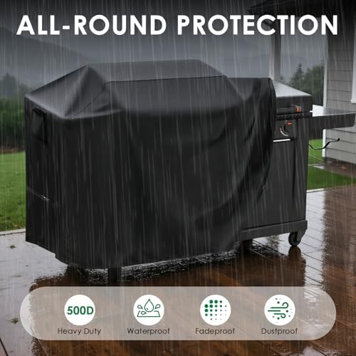 Grill Cover for Blackstone 22" XL Griddle Pellet Grill Combo - Image 6