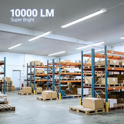 Barrina BS84 LED Shop Lights 4FT for Workshop, 84W 10000LM 6500K, 4 Packs - Image 3