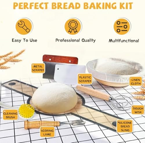 5QT Dutch Oven for Sourdough Bread Baking, Cast Iron Bread Pan with Lid - Image 6