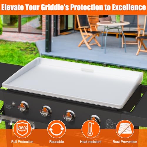 Silicone Griddle Mat Cover for Blackstone - 36 Inch True All-Encompassing Coverage Heavy Duty Food Grade Grill Buddy Mat, All Season Cooking Surface Protective Cover - Image 4