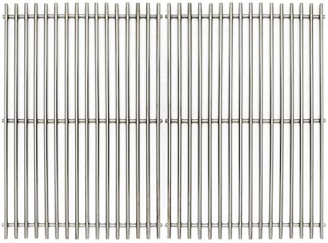 7639 7638 SUS304 Grill Grates 17.5 x 11.5 Inch for Weber Spirit 300 310 330 by Hongso