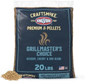 Kingsford Craftsmoke Premium Grilling Wood Pellets, Grillmasters Choice Cherry, Hickory, and Oak BBQ Pellets for Grilling, 100% Natural Hardwood, 20 pounds by Kingsford