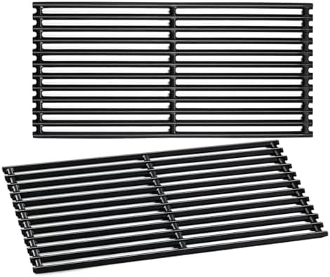 Grill Replacement Parts for Charbroil Grill Grates 463642316 463644220 G369-0030-W2 G469-0005-W1 G460-0500-W1 Cast Iron 17 Inch Cooking Grate char-broil 463675016 nexgrill Evolution 720-0864 720-0864m by Charbrofire