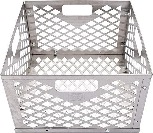 Oklahoma Joe's 5279338P04 Stainless Steel Offset Smoker Charcoal Firebox Basket, Silver (Pack of 4) - Image 2