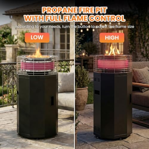   DoCred 34.8" H Outdoor Patio Heater - Image 5