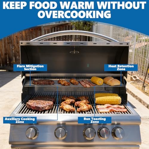 BLZ-32-033 Warming Rack for Blaze 32" 4-Burner – 31.125" 304 Stainless - Image 5