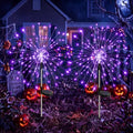 btfarm 2 Pack Solar Halloween Lights Outdoor, Purple Firework Light by btfarmdecorativelighting