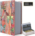 Decorative Book Safe with Combination Lock, Diversion Faux Book Hidden Safe by FOWSEEK