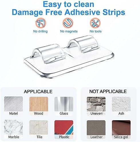 Hetyue Hooks for Outdoor String Lights Clips: 40Pcs Heavy Duty Light Hook - Image 4
