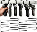 SAFETY STORAGE Handgun Hangers, Original Pistol Hooks, Firearm Organizers by SAFETYSTORAGE