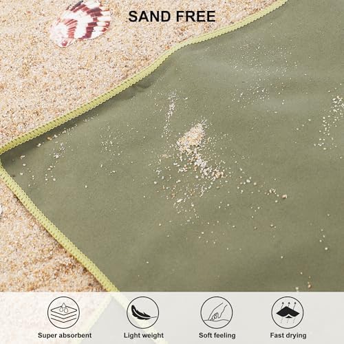 Rainleaf Microfiber Towel Quick Dry Camping & Travel & Gym Towel. Compact - Image 5