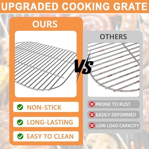 Grill Grate for Americana Aussie,Walk-A-Bout &Traveler Charcoal Grill Parts - Image 5