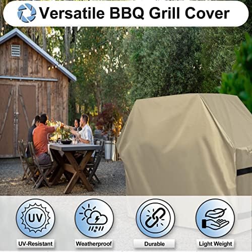 OutdoorLines Waterproof Heavy Duty BBQ Grill Cover - Image 3