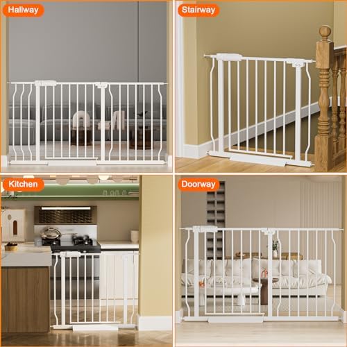 67 to 71.5 Inch Extra Wide Baby Gate for Doorway Stairs - Image 5