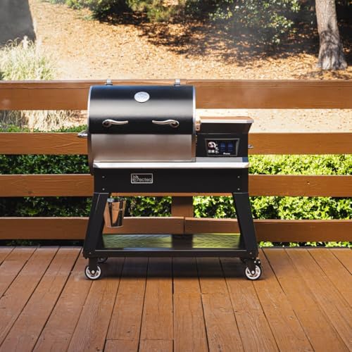 recteq Patio Legend 600 Pellet Smoker Grill with WiFi & App Connectivity, Outdoor Smokers Grills, Wood Pellet Grill, Temp Range 180° to 700+° - Image 2
