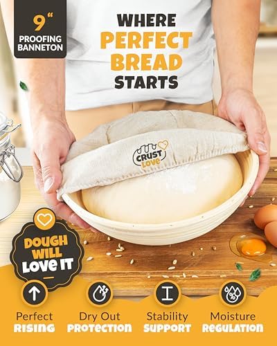 CRUSTLOVE 5 QT Bread Oven for Sourdough Baking with Lid & Baking Tool Set - Image 4
