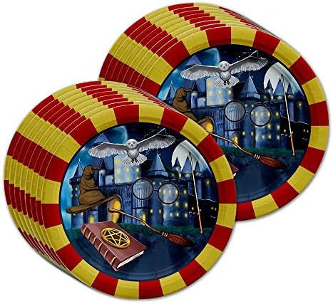 Wizard Castle Birthday Party Supplies Set Plates Napkins Cups Tableware Kit for 16 - Image 2