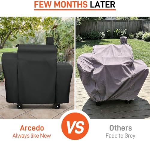 Arcedo Pellet Grill Cover Compatible with Pit Boss Platinum Laredo 1000 - Image 3
